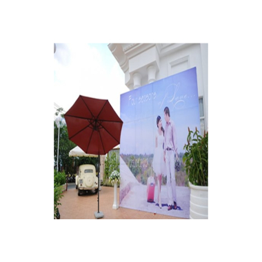 In backdrop đám cưới