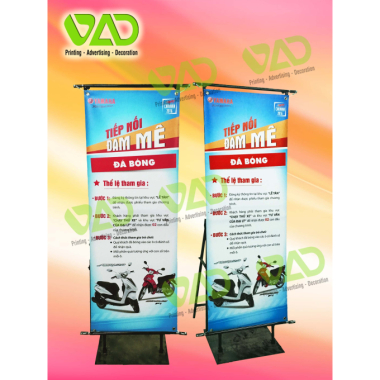 Sản xuất Standee khung sắt theo yêu cầu